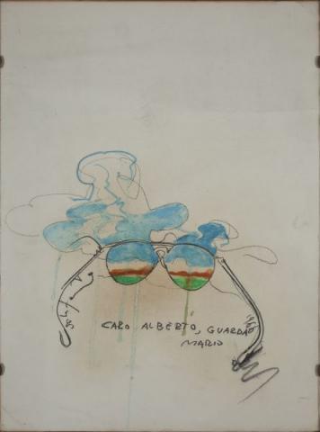 Mario Schifano. Caro Alberto, guarda Mario Mario Schifano. Caro Alberto, guarda Mario