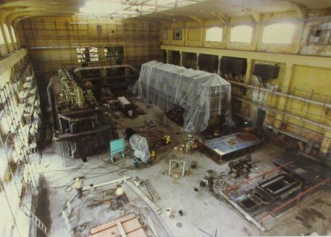 Sala Macchine. La ristrutturazione e lo smantellamento degli impianti a vapore (1989)